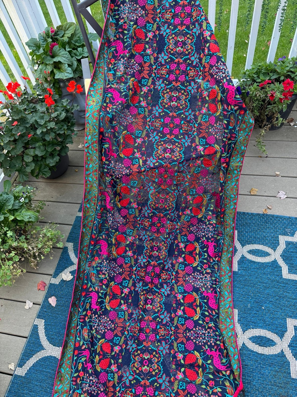 Diwali Indian duppatta dress