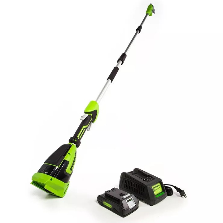 Greenworks 24v Gen II Polesaw with 2Ah Battery with Charger bnft,