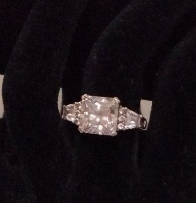 925 Sterling Silver Stamped Women's Ring Size 6
