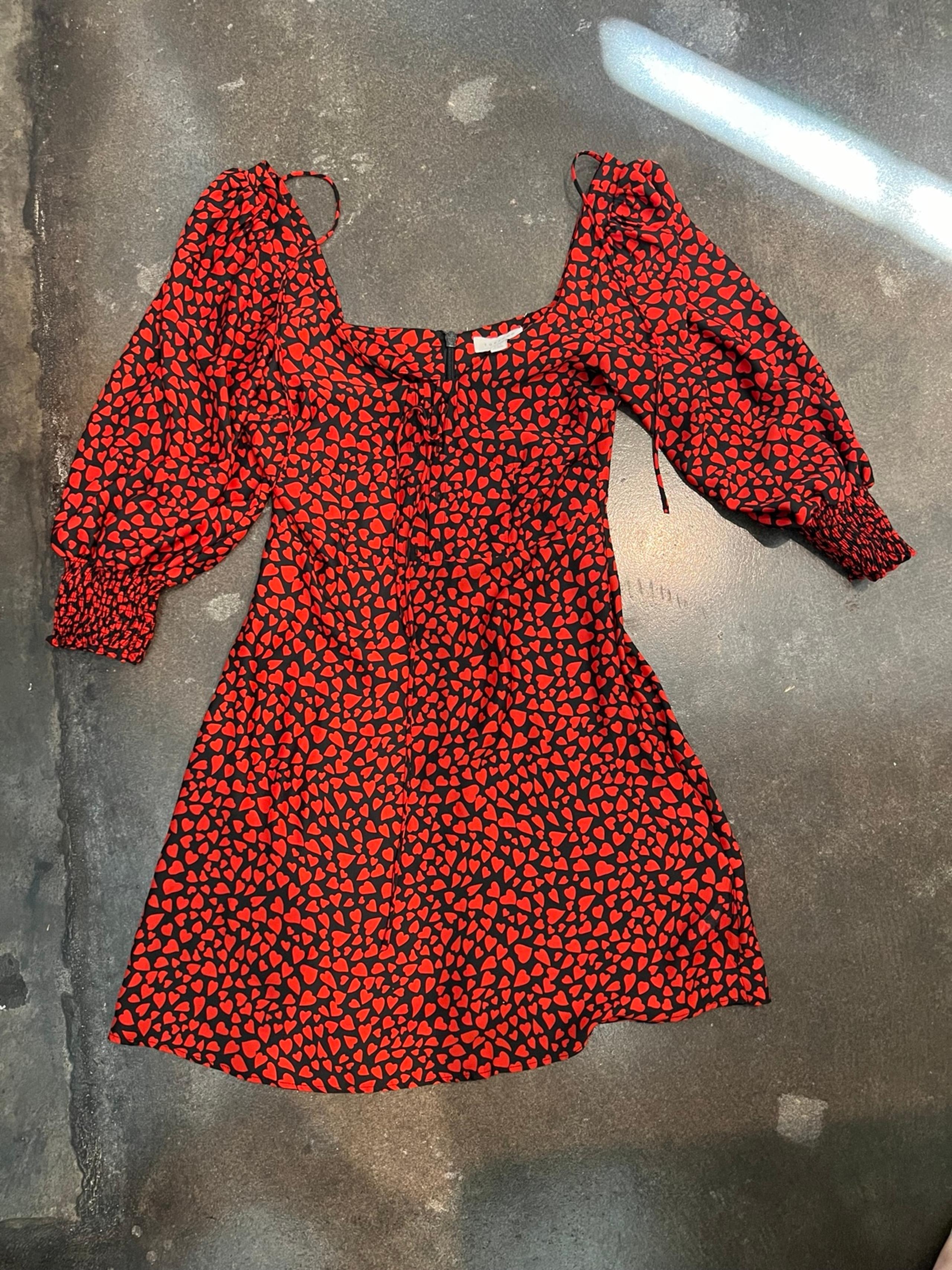 Topshop heart corset dress