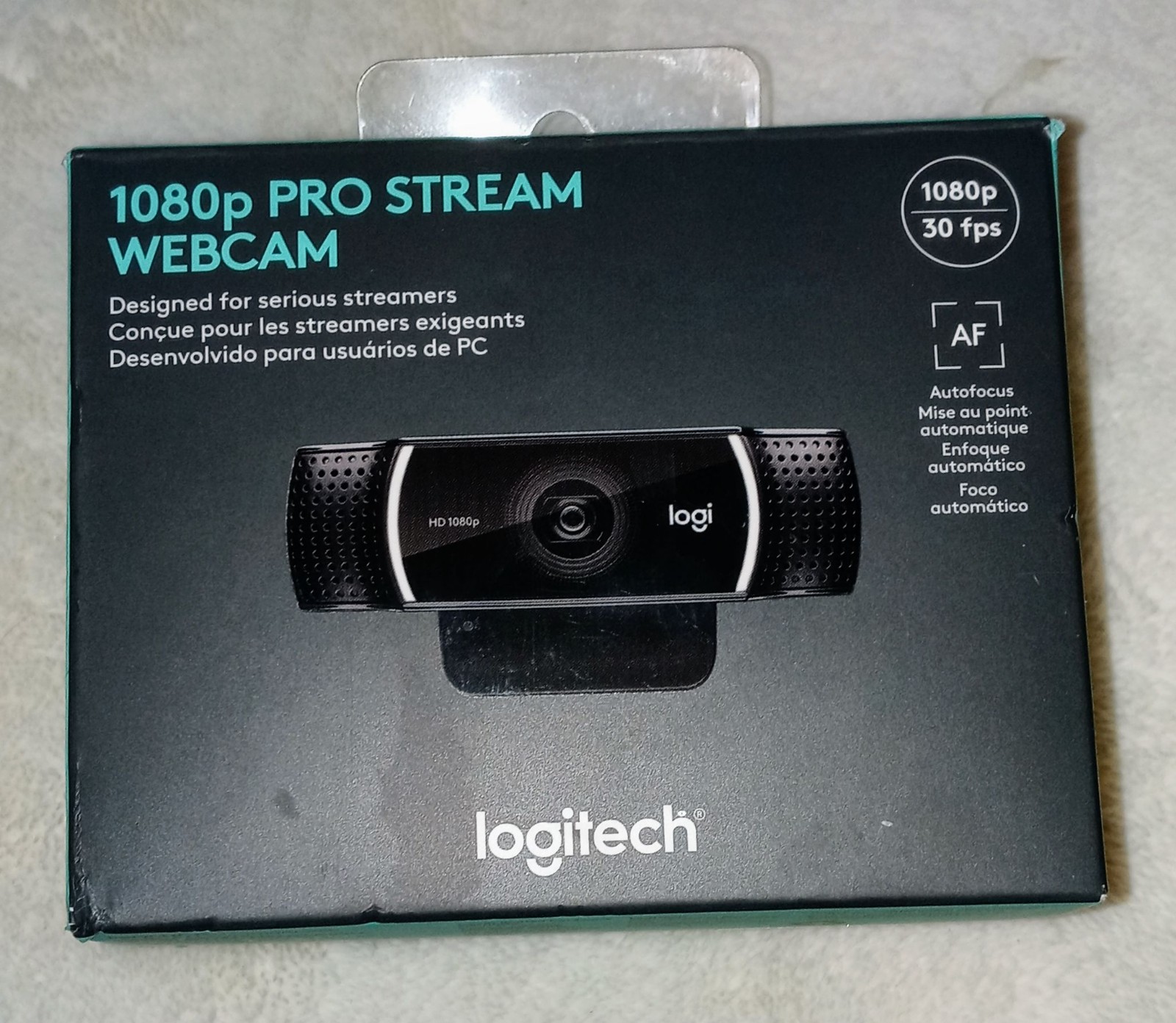 Logitech 1080p C922x pro stream