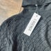 NWT L'AGENCE Sheer Turtleneck Sweater XS Black