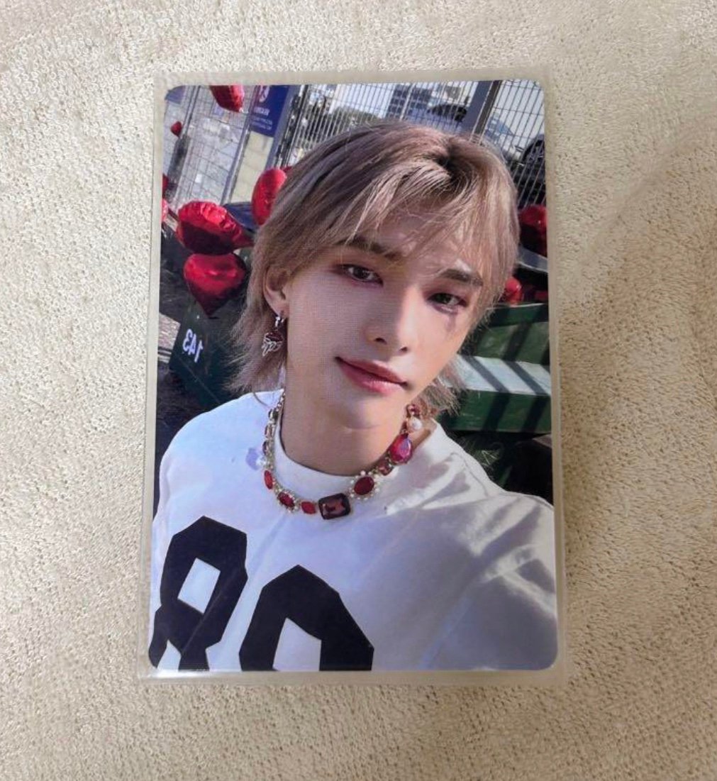 Stray Kids hyunjin Maxident Yes24 photocard