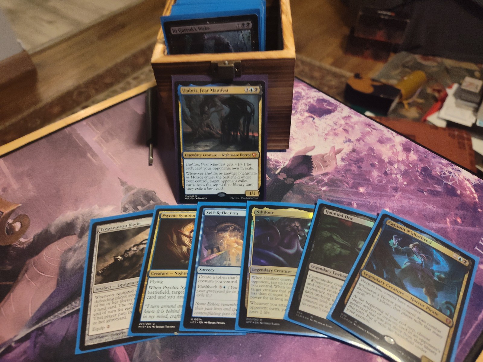 2022 Magic the Gathering Commander Battle for Baldur's Gate Mind Flayarrrs Deck