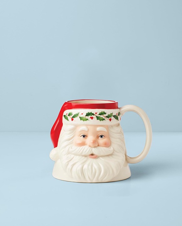Lenox 895044 Holiday Santa Mug