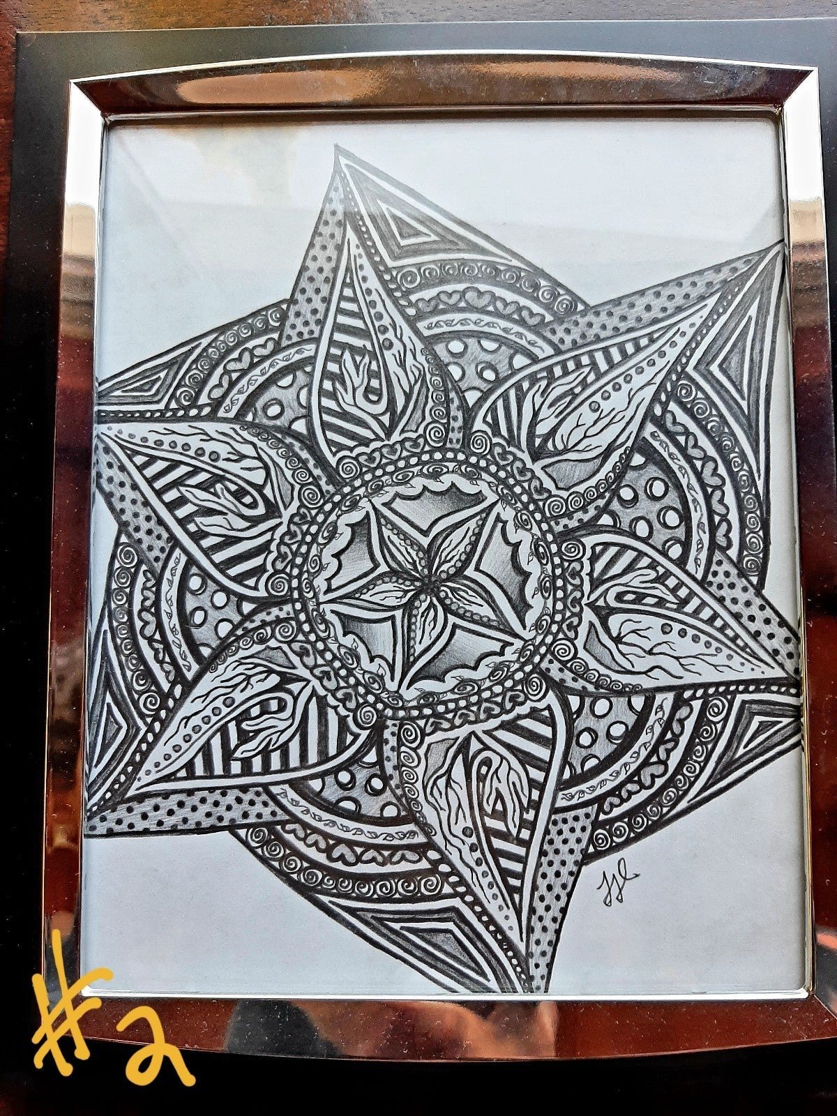 Handmade Flower Mandela Copy #2