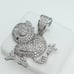 925 Sterling Silver Cubic Zirconia Pendant, UU1P6A6037