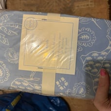 Pottery barn kids Noah animals nursery set 5 quilt pillow cover fitted sheet