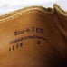 Thursday Boot Co Women's US6,5M Brown Leather Suede Side Zip Ankle Boots Booties