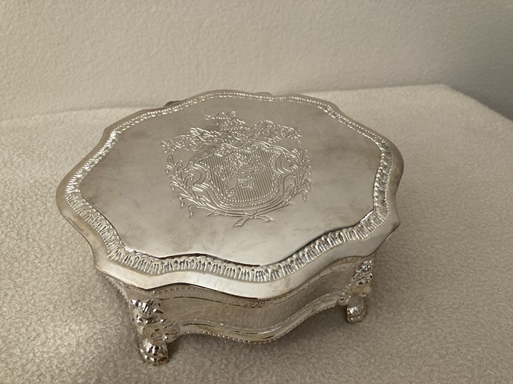 Jewelry Box Silver-plated