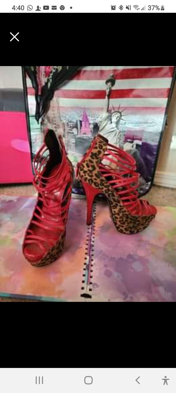High heel shoes and boots