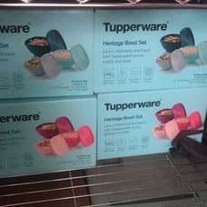 Tupperware Heritage bowl set