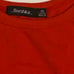 Fitted red racerback crop top