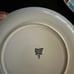 4 dinner plates / IKEA SWEDEN Scandavian Bullra 15199 turquoise blue red flower