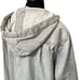 We The Free Okinawa Denim Duster. Size Large. Blue & white stripes. Grey jersey.