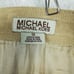 Michael Kors Womens Skirt Suede Leather Above Knee Light Tan Belted Snap 12