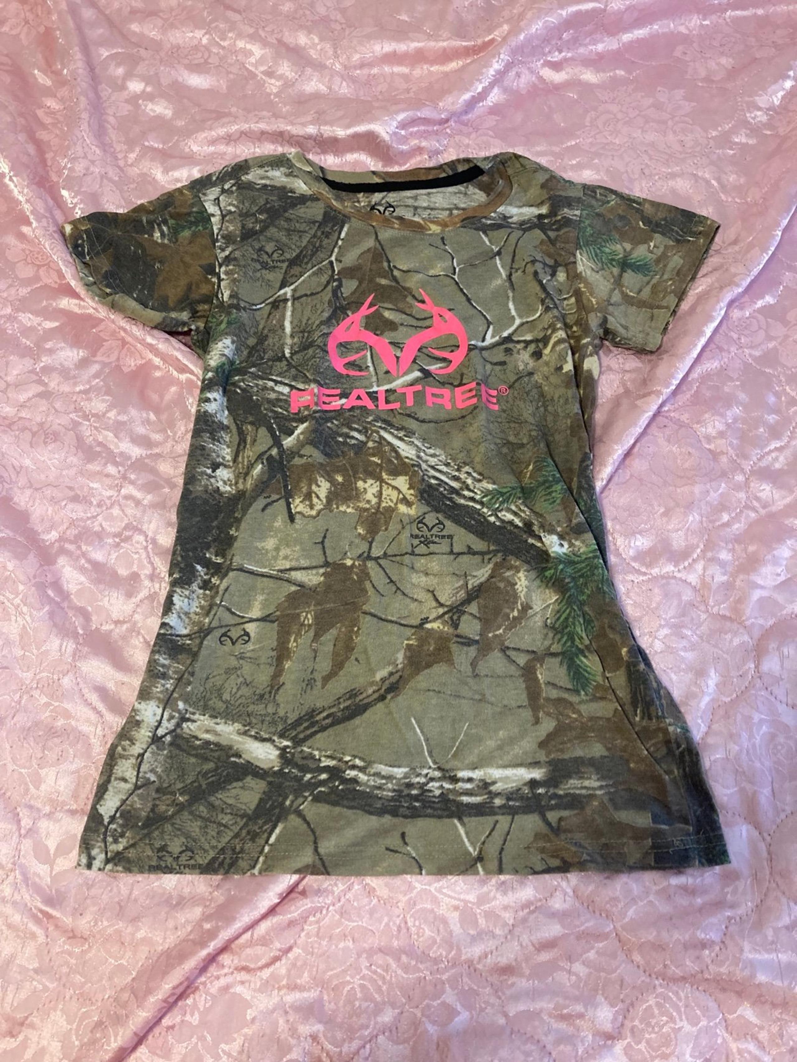 Camo realtree pink shirt