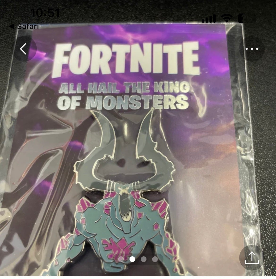 Fortnite Storm King pin