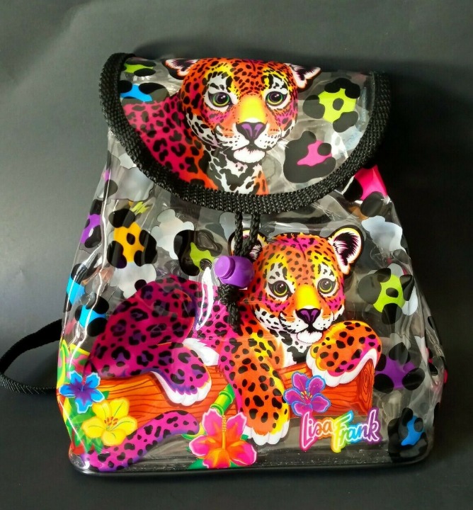Lisa Frank Rare 1990s Vintage Backpack