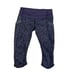 Lululemon Blue Pretty Palm Run A Marathon Capri Leggings Size 6