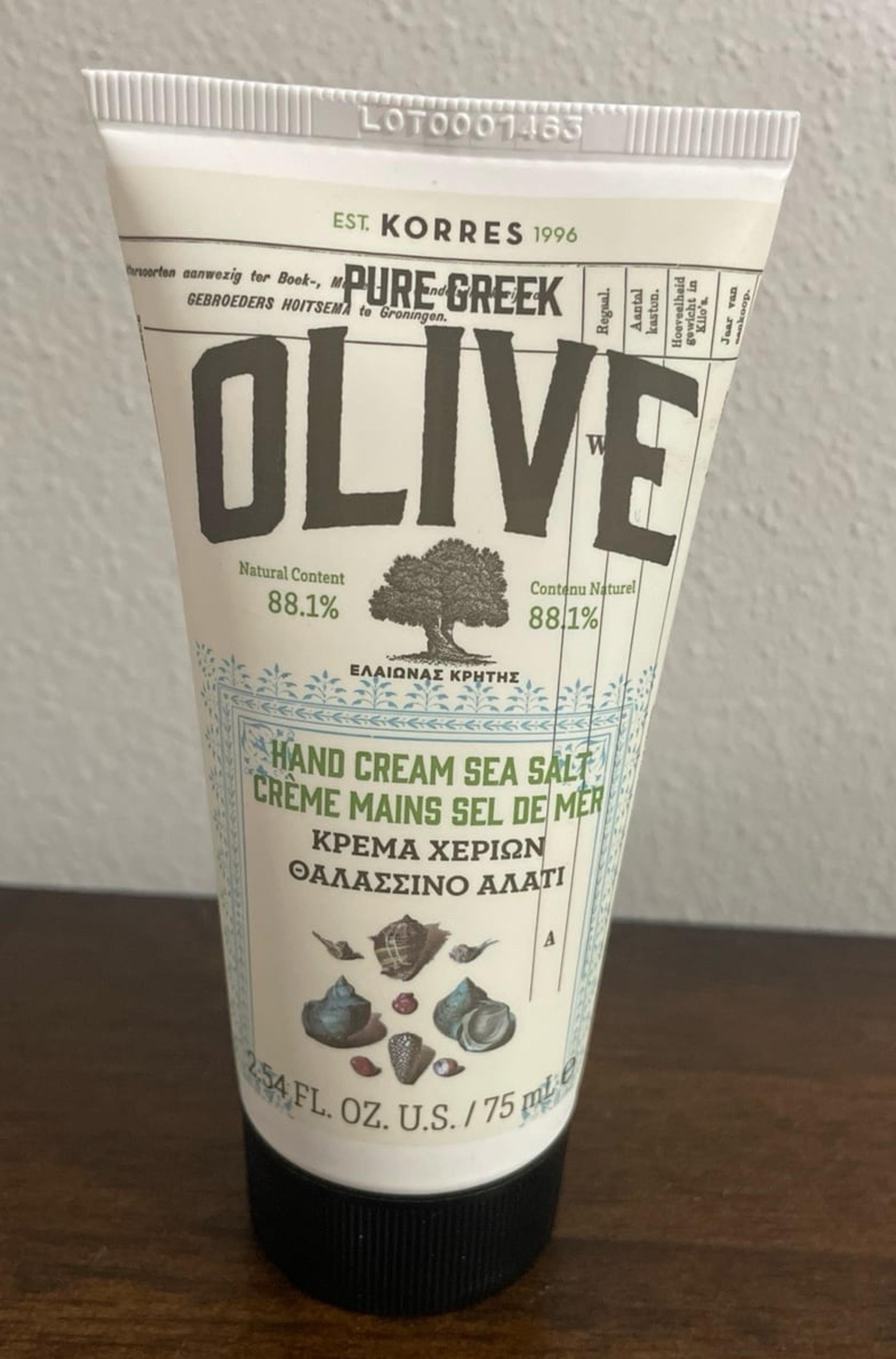 Korres Olive Hand Cream