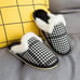 Fashion Slipper Latest Women Flats Slippers Men′s Slippers Leather Slipper