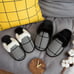 Fashion Slipper Latest Women Flats Slippers Men′s Slippers Leather Slipper