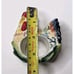 Set Of 4 Fitz & Floyd Ricamo Napkin Rings Hens With Chicks Hand Painted Chicken