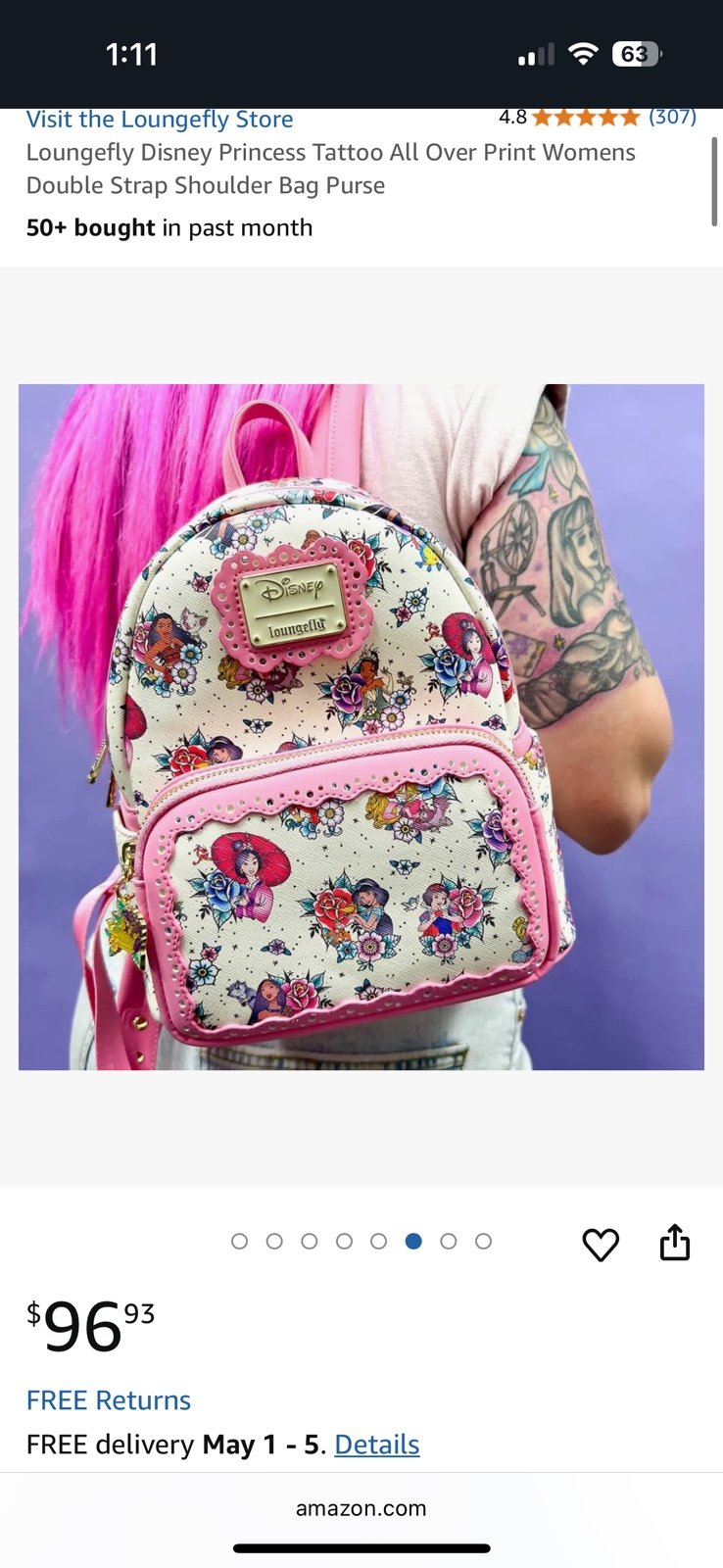 Loungefly Disney princess
