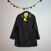 Escada Margaretha Ley black pocket trench jacket