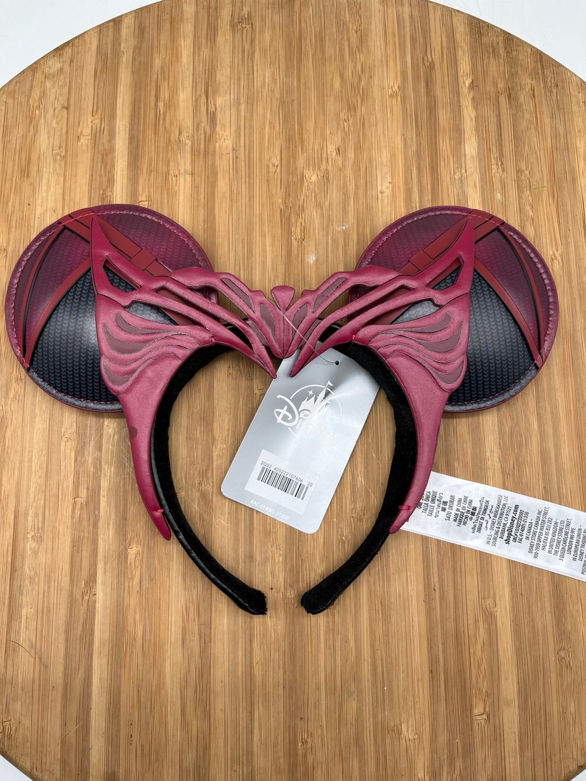 BNWT Disney Parks Marvel Scarlet Witch Wanda Minnie Mouse Ears Headband