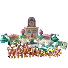 Kenner Fairy Winkles 1990 Big Lot Vtg jewelry box figures Lots Of Complete Sets