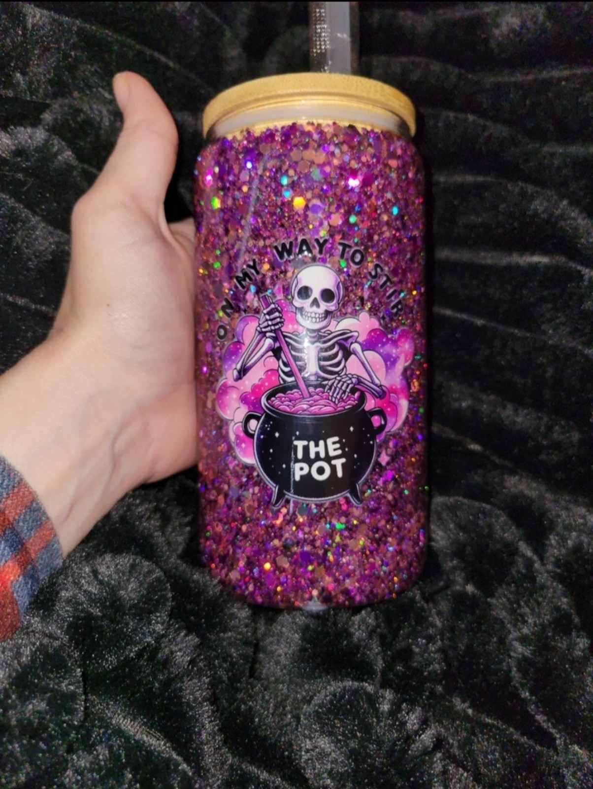 Snow globe tumbler