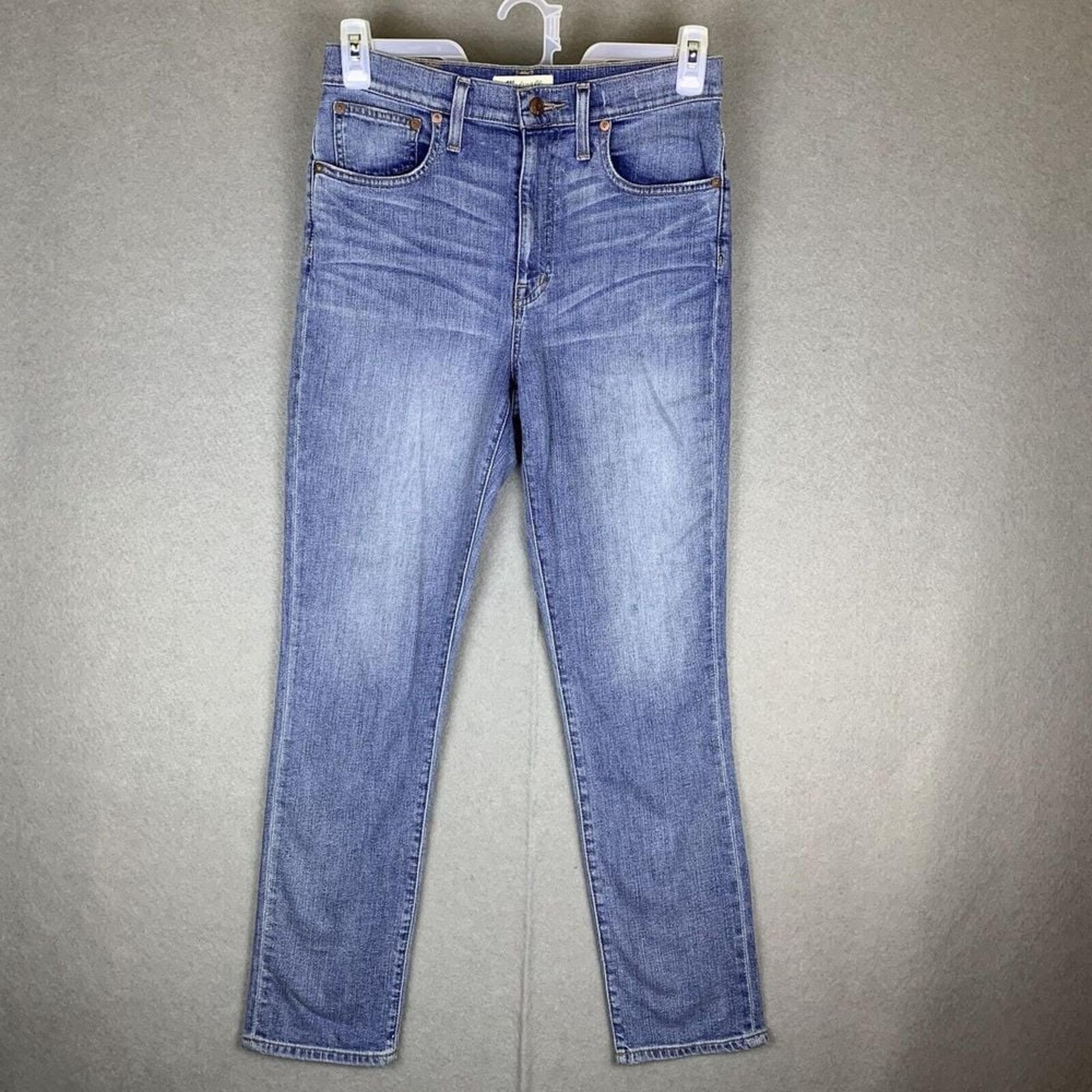 Madewell Jeans Women's Size 27 Blue Medium Wash The High Rise Slim Boy