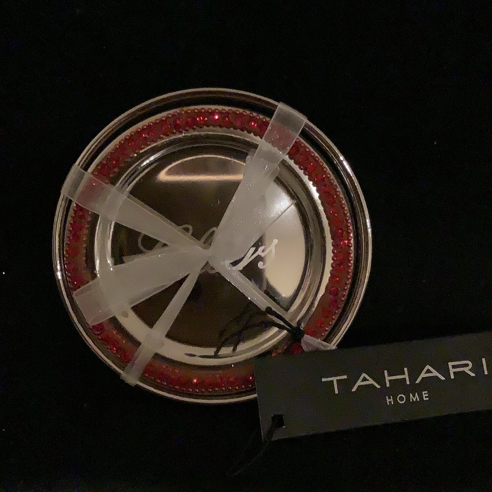 Tahari Red Bling ‘CHEERS’ Coasters