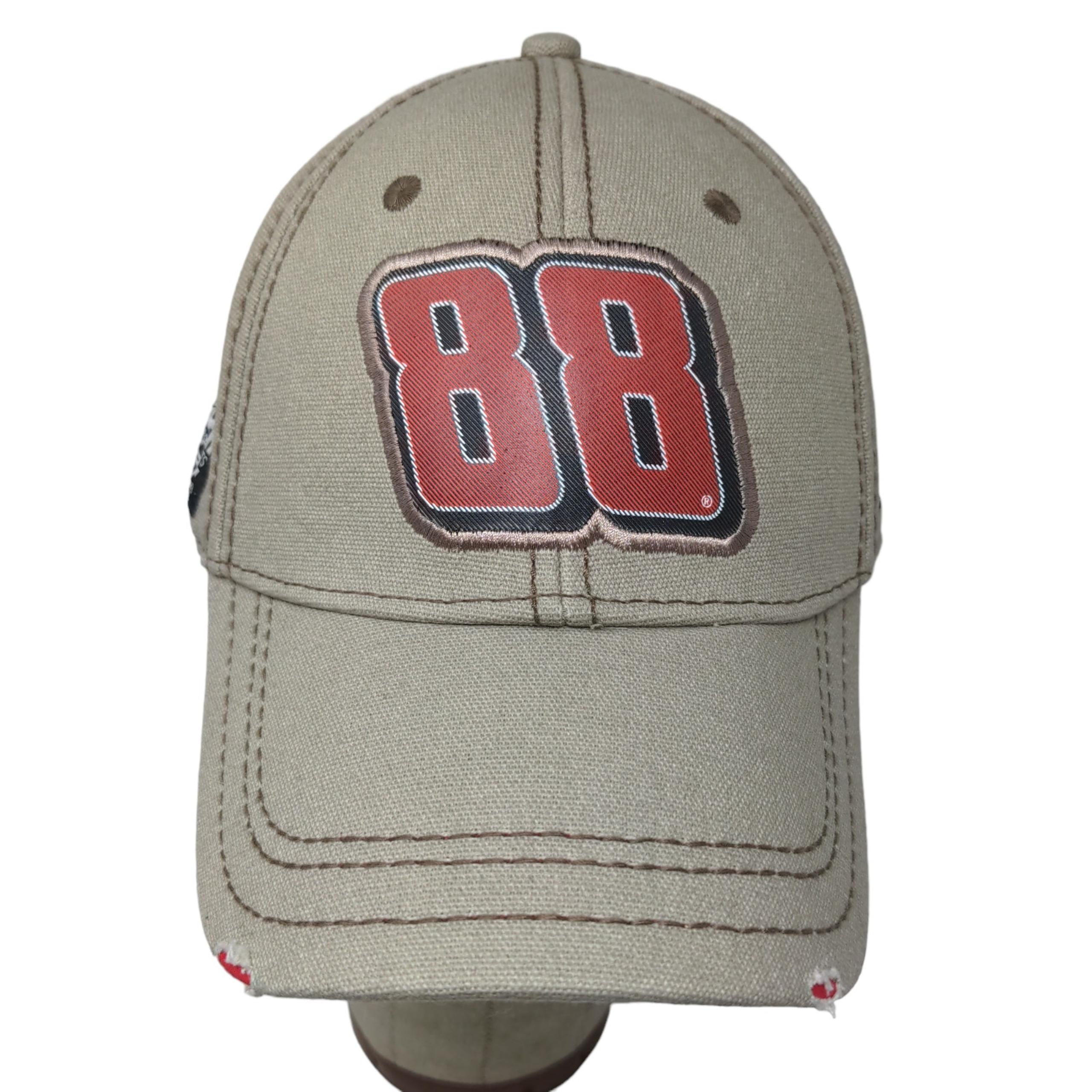 NASCAR Men's Hendrick Motorsports Dale Jr #88 Strapback Hat Tan Adjustable