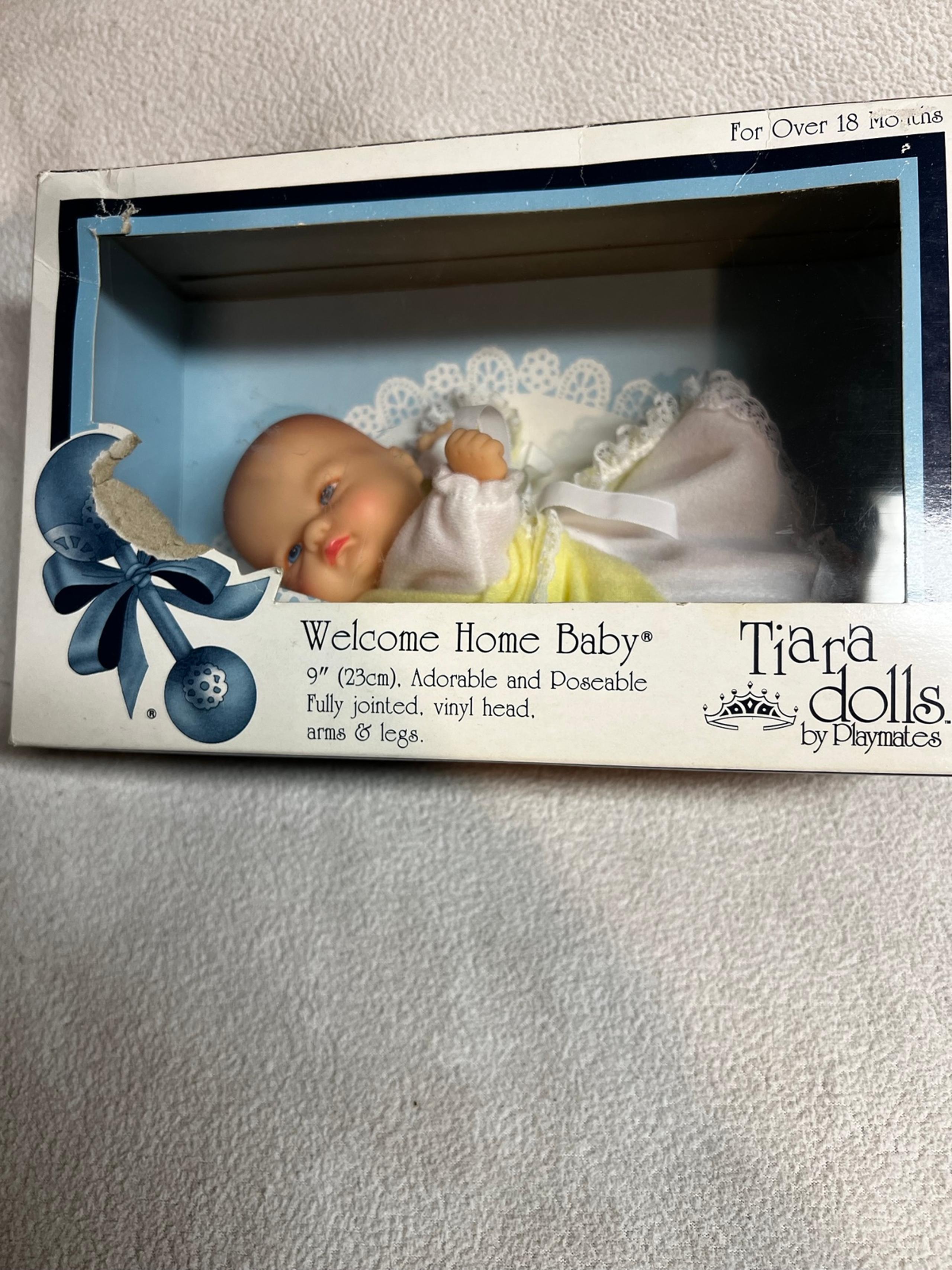 Tiara Dolls by Playmates Welcome Home Baby Doll 1987