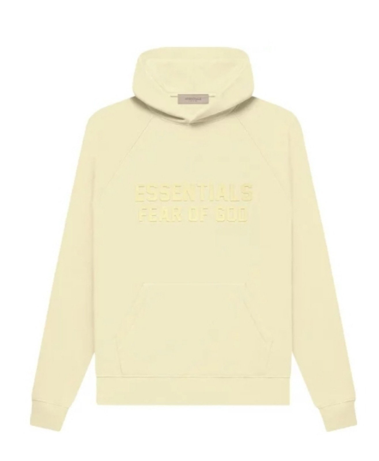 Fear of God Essentials Hoodie Canary XXL
