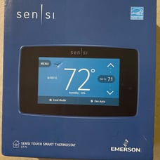 Emerson ST75 Sensi Touch Wi-Fi Thermostat with Touchscreen Color Display Black