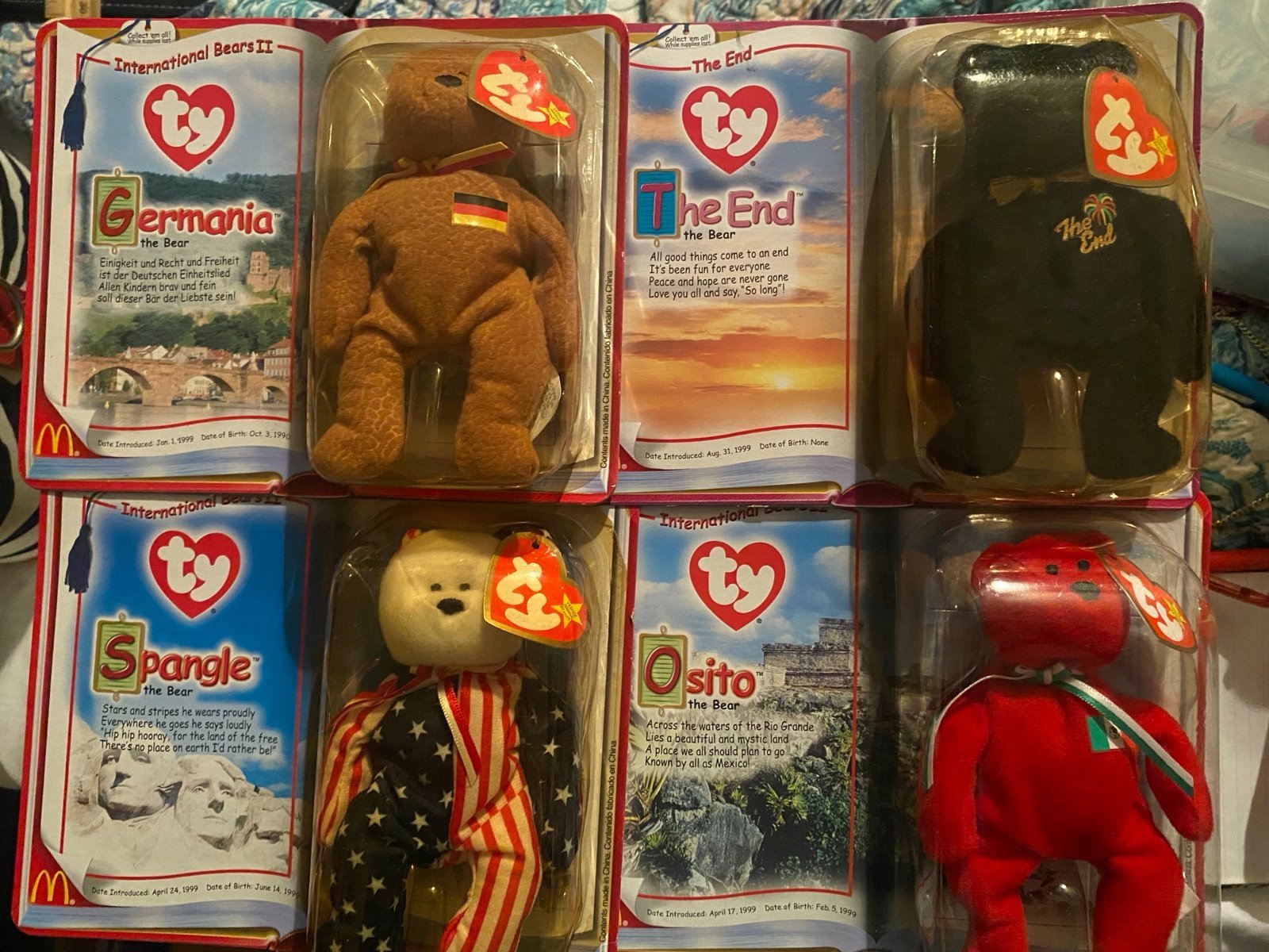 Vintage ERROR Beanie Babies