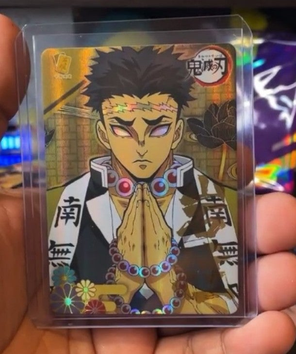Demon Slayer GOLD Gyomei insert RARE