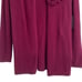 Cynthia Rowley Angora Rabbit Hair Blend Open Front Cardigan Sweater Pink Medium