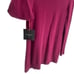 Cynthia Rowley Angora Rabbit Hair Blend Open Front Cardigan Sweater Pink Medium