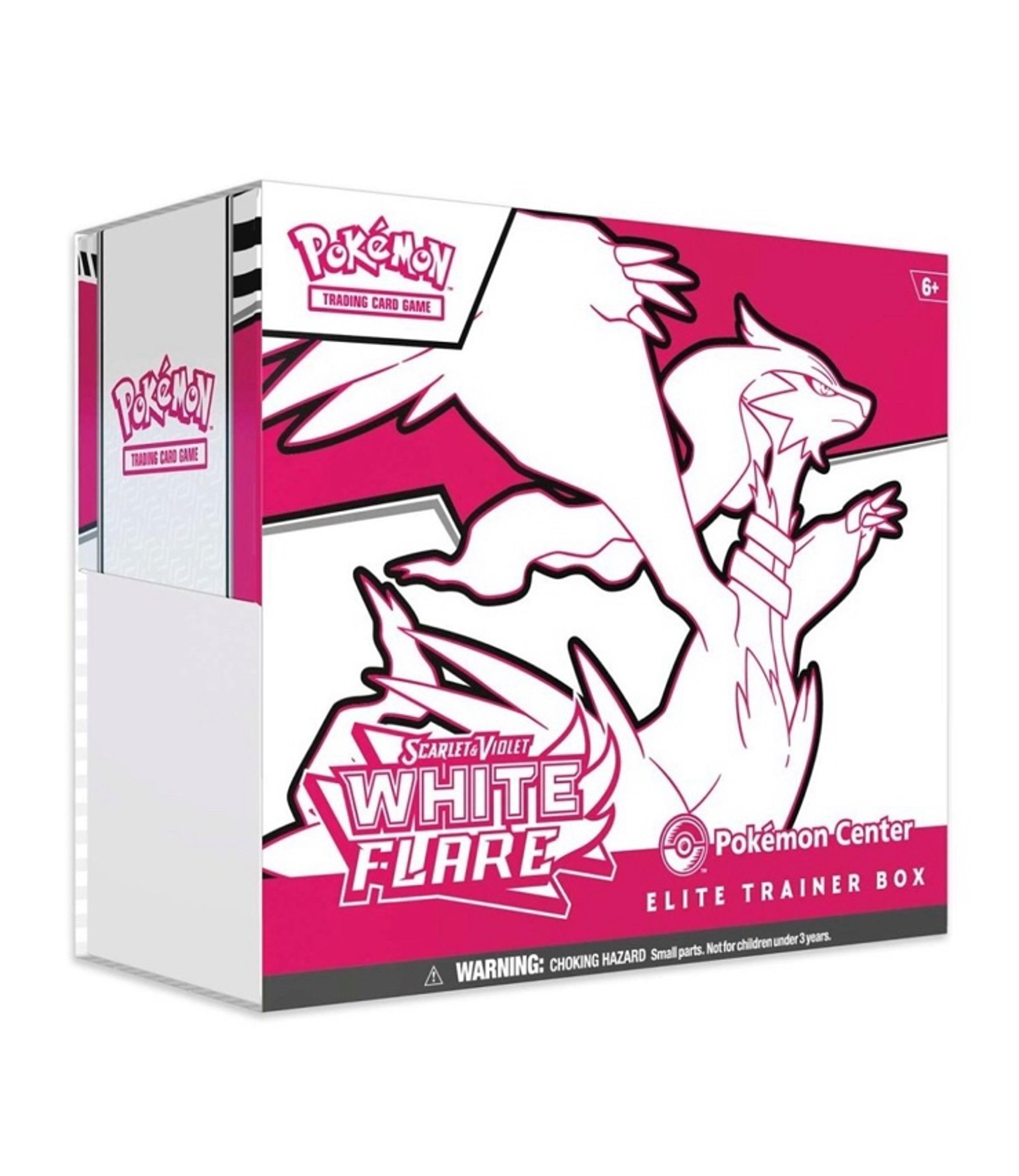 White flare box