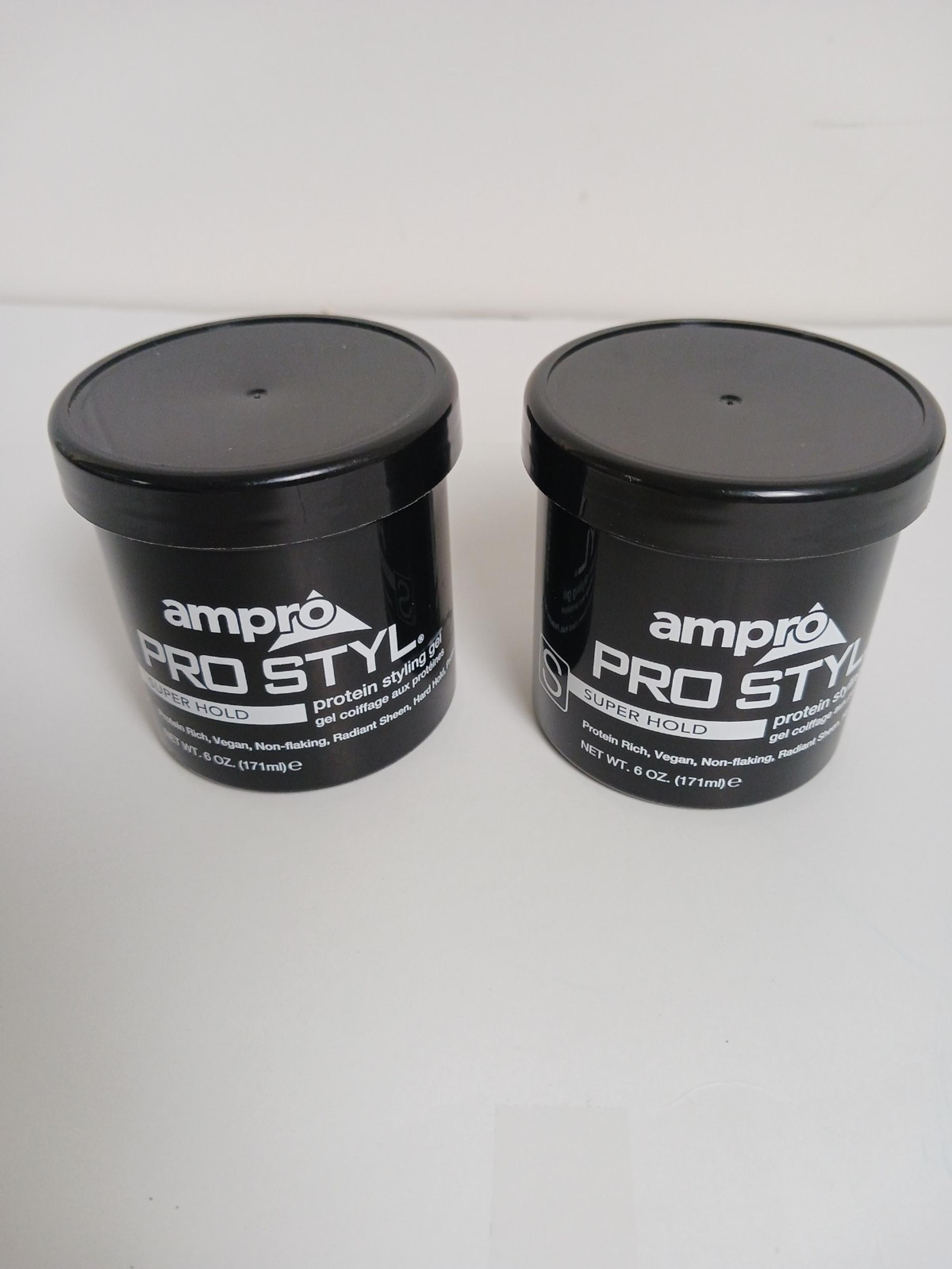 Ampro Indu Ampro Pro Styl Protein Gel Super Hold 6 Oz Each 2 Pack