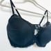 Natori Maternity Lace Plunge Underwire Nursing Bra in Black Size 38D NWOT