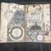 Junk journal loaded page insert or standalone