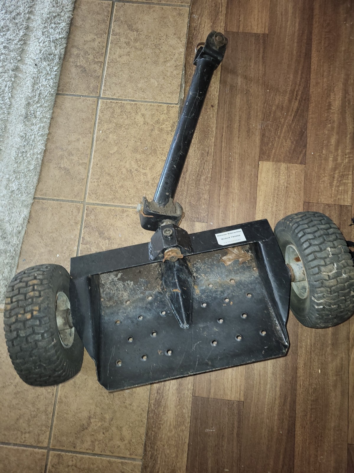 Walk behind mower sulky. Great working condition.