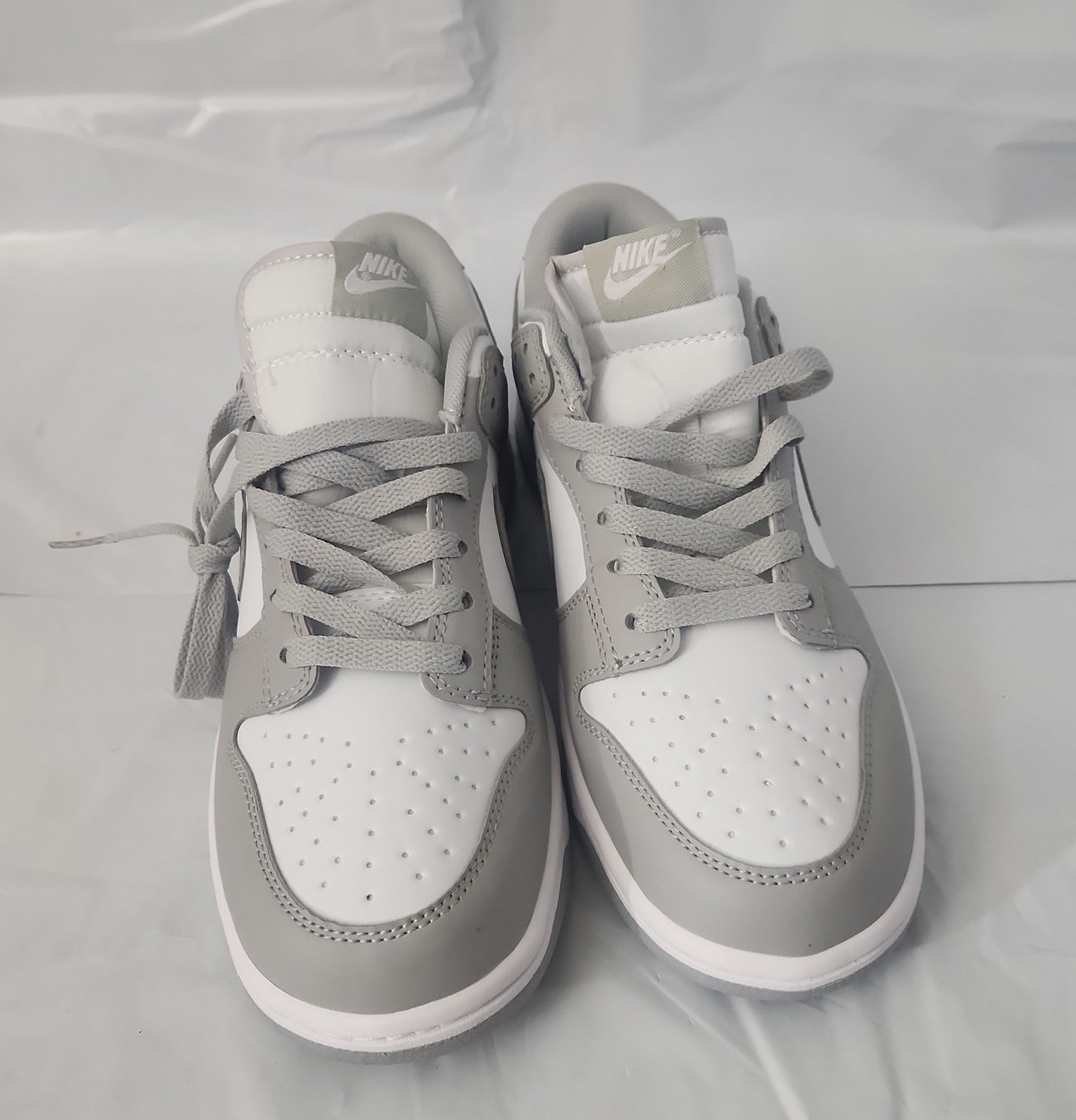 Size 9.5 - Nike Dunk Low Retro ‘Grey Fog’ White Mens / DD1391-103