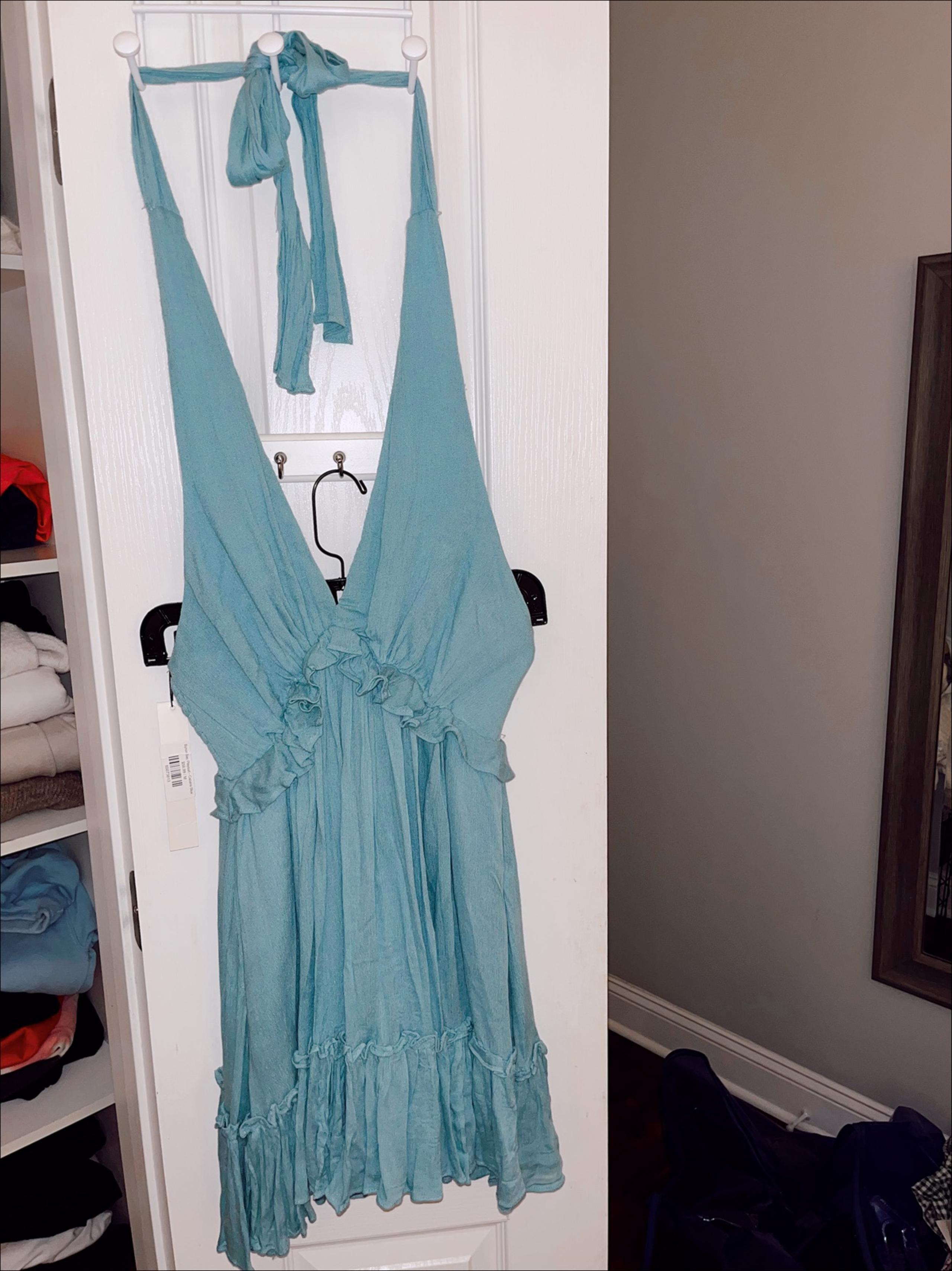 NWT Exclusive HALTER NECK ROMPER DRESS